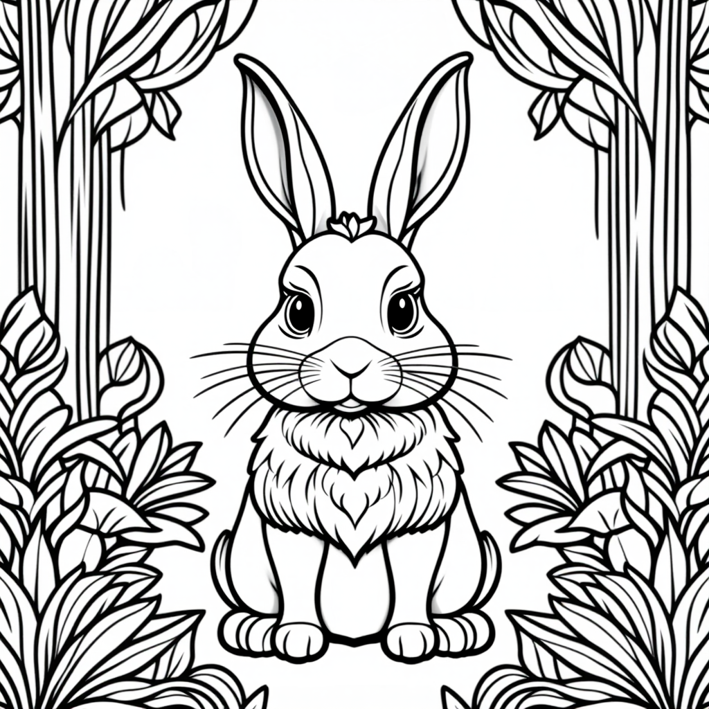 Thumper The Rabbit Storybook Illustration