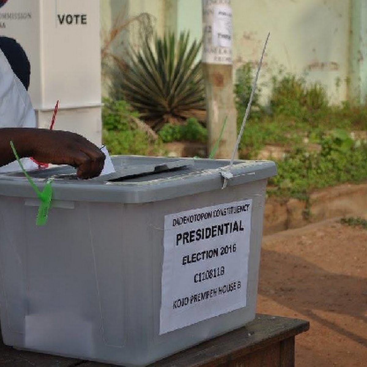 Man reportedly shot for snatching ballot box at Awutu Senya West
