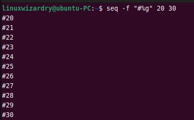 10+ Seq Commands with Examples in Linux – Linux Wizardry
