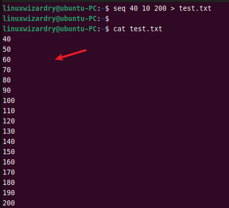 10+ Seq Commands with Examples in Linux – Linux Wizardry